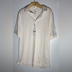 NWT Golf Polo shirt 1764 Men's Cream size Large